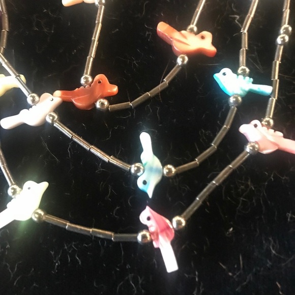 Fetishes bird necklace - Picture 2 of 3